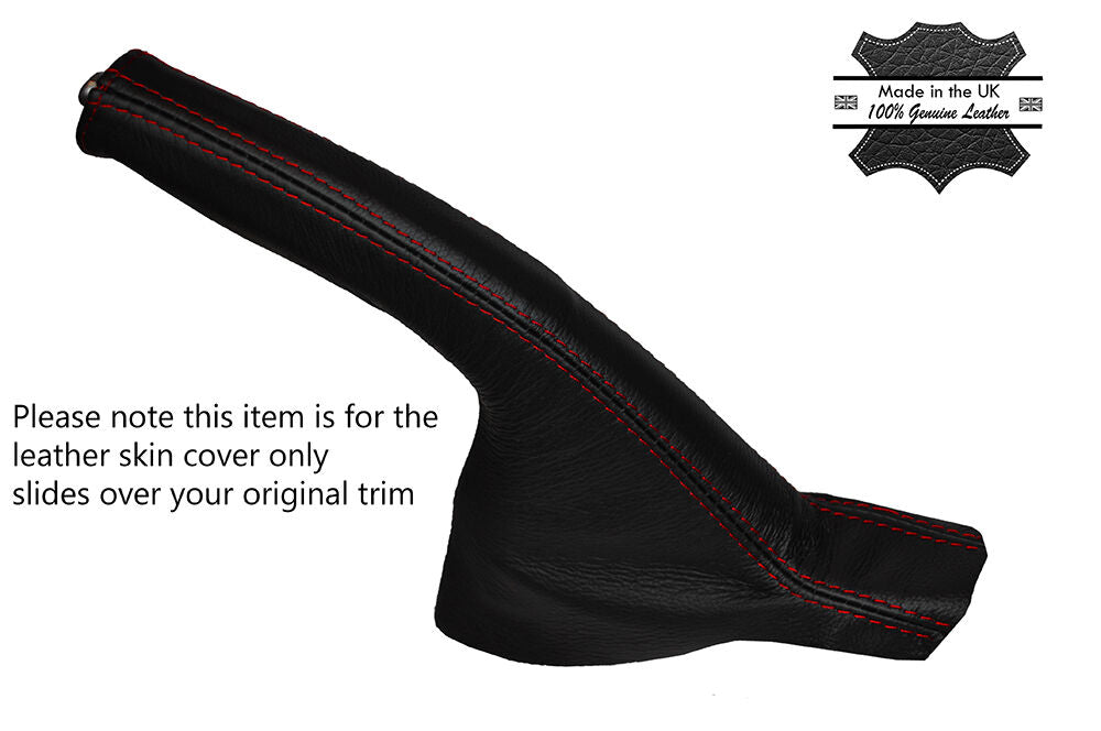 RED STITCH LEATHER HANDBRAKE GAITER FITS PORSCHE 986 BOXSTER & CARRERA 996