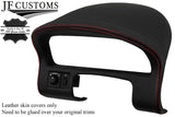 RED STITCH LEATHER SPEEDO + DASH COWL HOOD COVER FITS MG MGF MG TF 95-05