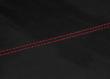 RED STITCH ROOF HEADLINING LINER LUXE SUEDE COVER FITS NISSAN GT-R R35 09-19