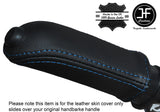 BLUE STITCHING HANDBRAKE HANDLE LEATHER COVER FITS FORD RANGER 2012-2016