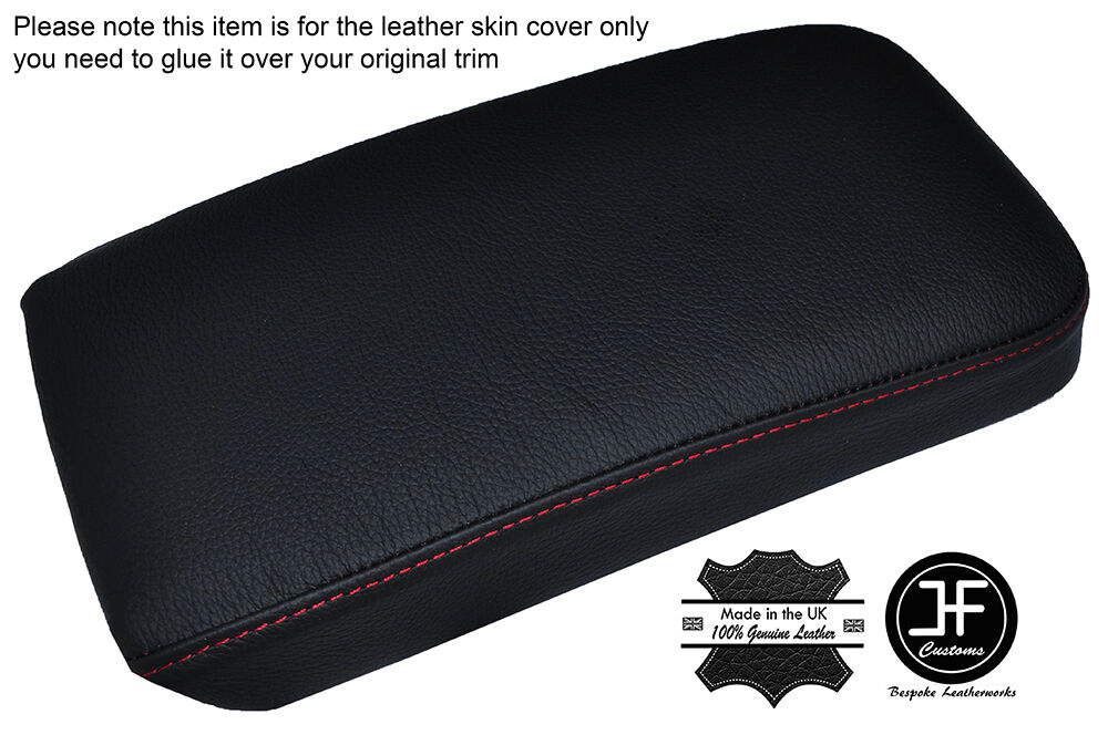 RED STITCHING LEATHER ARMREST COVER FITS LEXUS CT 200H 2010-2016 CUSTOM NEW
