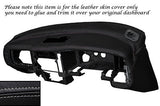 GREY STITCH DASH DASHBOARD LEATHER SKIN COVER FITS MITSUBISHI L200 K74 98-06