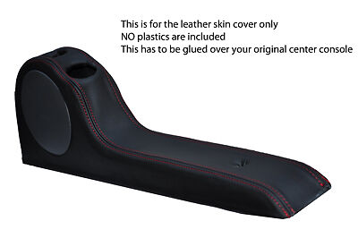 red stitching FITS SMART FORTWO PASSION CITY 98-07 CENTRE CONSOLE TUNNEL COVER