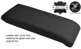 BLACK REAL LEATHER ARMREST LID COVER FITS VW BEETLE 2011-2017 CUSTOM NEW