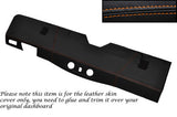 ORANGE STITCH BOTTOM DASH DASHBOARD COVER FITS LAND ROVER DEFENDER 90 110 83-06