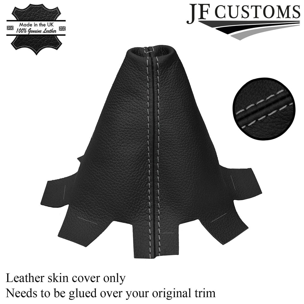 GREY STITCH FITS VW T5 TRANSPORTER CAMPER VAN 2010-2015 GEAR GAITER LEATHER