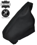 BLACK STITCH HANDBRAKE GAITER GENUINE LEATHER FITS PEUGEOT 508 2010-2015