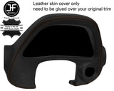 BROWN STITCH GAUGE SPEEDO SURROUND TRIM LEATHER COVER FOR LEXUS IS200 MK1 98-05