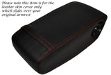 RED STITCHING REAR LEATHER SKIN COVER FITS MERCEDES S CLASS SE W126 79-91