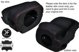 RED STITCH STEERING SHROUD COLUMN SKIN COVER FITS HONDA CRX DEL SOL 92-97