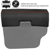 ORANGE STITCHING REAL LEATHER GLOVE BOX COVER FITS BMW 2002 E10 TI TII
