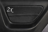 black stitch FITS NISSAN SKYLINE GTS GTR R33 93-98 2X REAR DOOR CARD TRIM COVERS