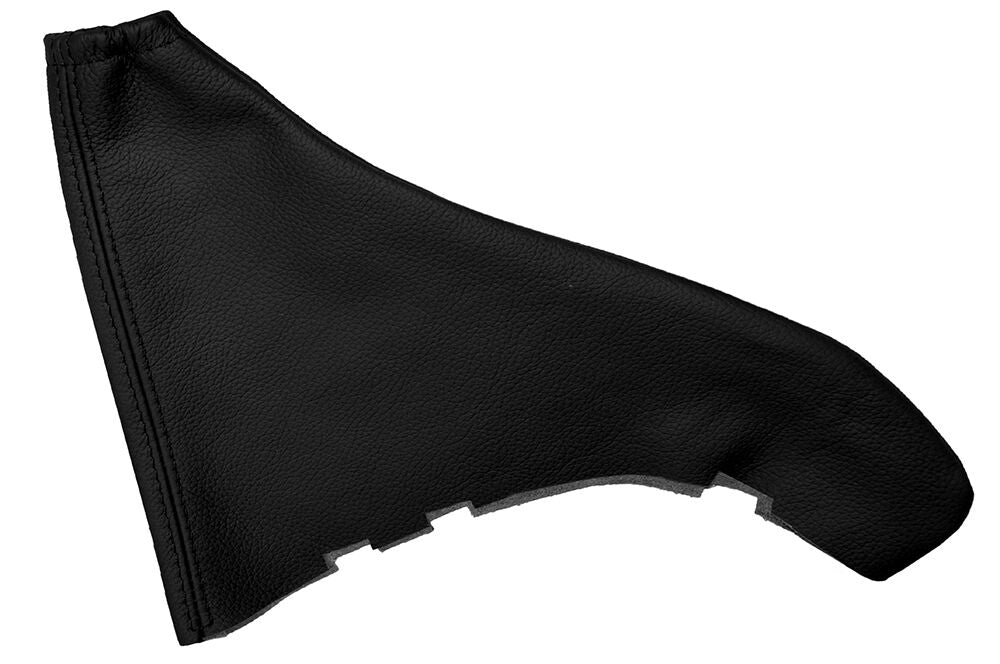 BLACK LEATHER FITS VAUXHALL OPEL ASTRA MK4 G HANDBRAKE GAITER CUSTOM MADE