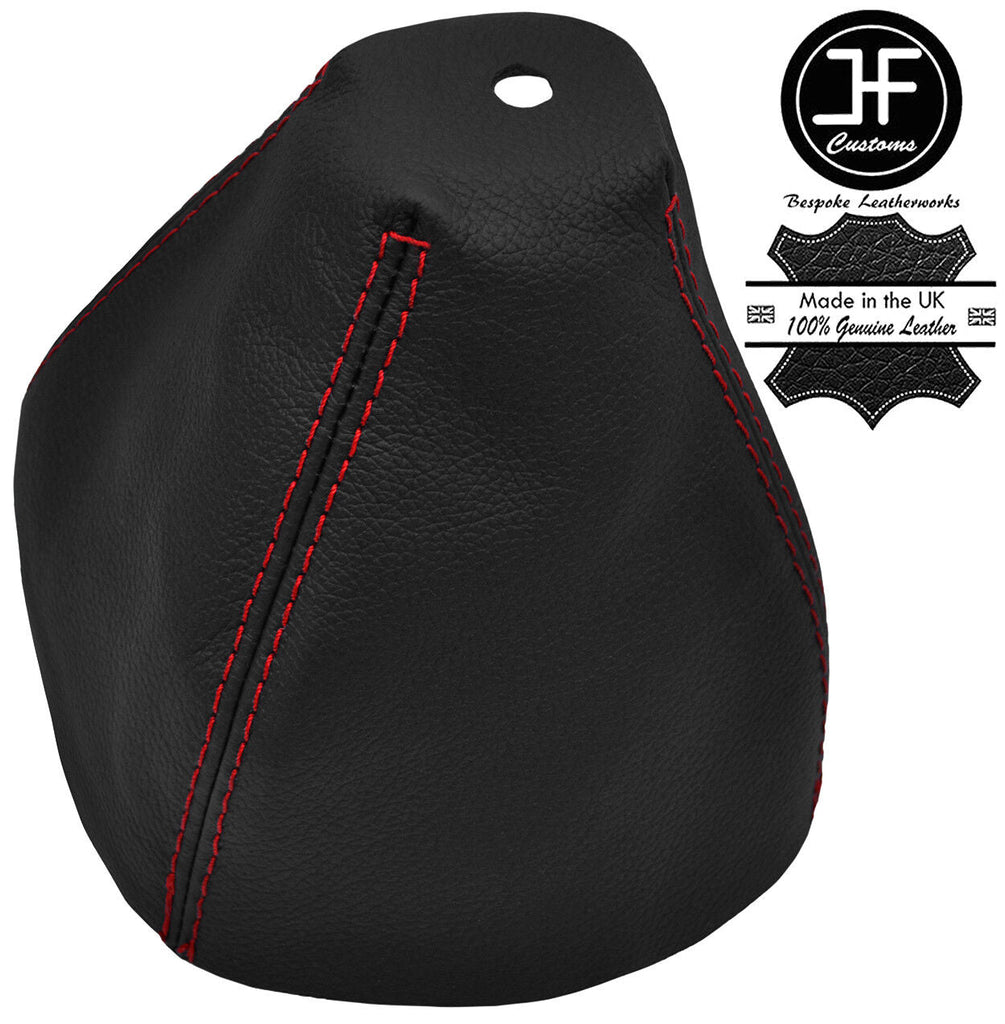 RED STITCH LEATHER MANUAL GEAR GAITER COVER FOR ALFA ROMEO ALFETTA GTV6 74-86