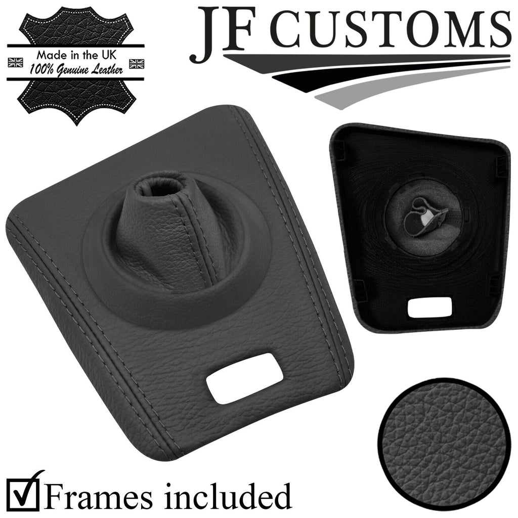 D GREY LEATHER SMG AUTOMATIC GEAR  + SURROUND TRIMS FOR BMW E46 99-05 CUSTOM NEW