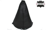 BLACK STITCHING FITS FORD FIESTA 1995-2002 GEAR STICK GAITER REAL LEATHER