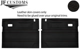 BROWN STITCH LEATHER COVERS FOR DEFENDER 90 83-06 INTERIOR UPHOLSTERY DOOR KIT