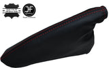 RED STITCH LEATHER HANDBRAKE GAITER VINYL REPLACEMENT FITS FORD KA 2009-2015