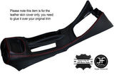 RED STITCHING CENTER CONSOLE LEATHER COVER FITS ALFA ROMEO 156 1998-2002