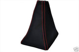 FITS MITSUBISHI CARISMA 95-04 LEATHER GEAR GAITER RED ST CUSTOM NEW MADE IN UK