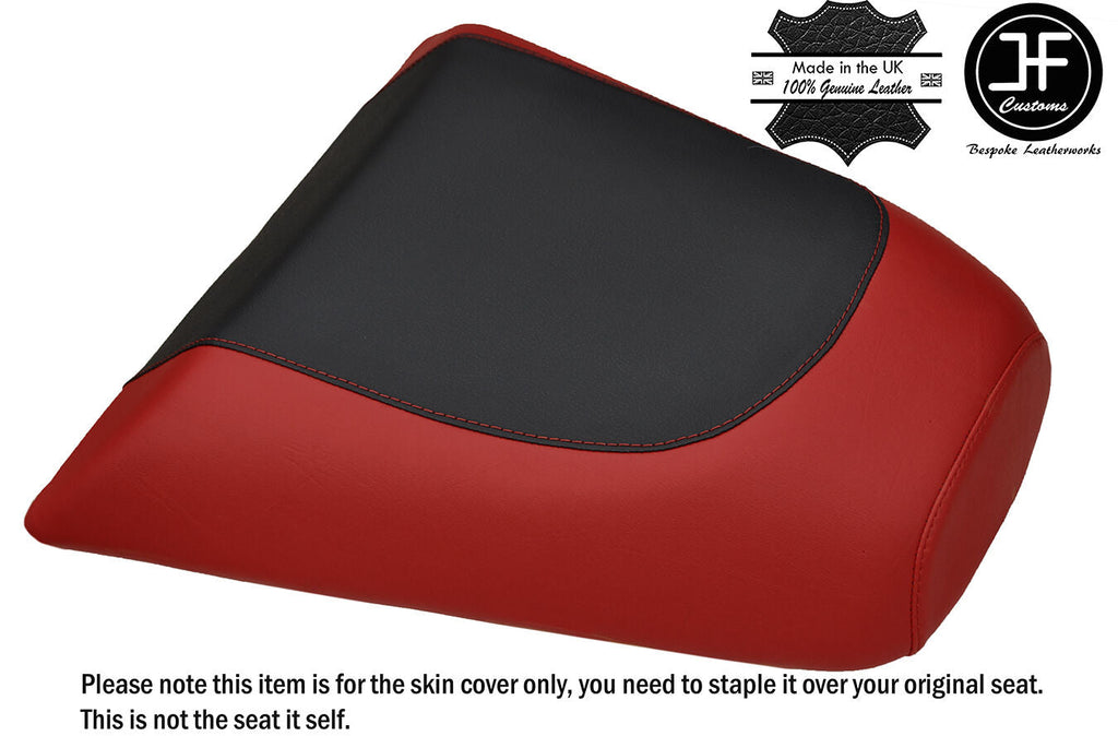 BLACK & DARK RED VINYL CUSTOM FITS YAMAHA GP 1200 800 760 97-00 REAR SEAT COVER