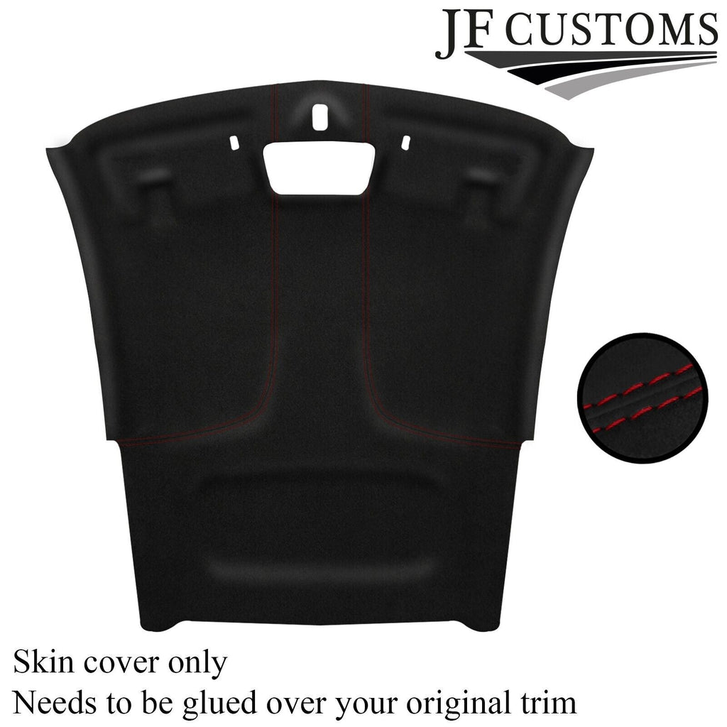 DARK RED STITCH LUXE SUEDE HEADLINER COVER FITS CHEVROLET CAMARO 16-20