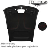 DARK RED STITCH LUXE SUEDE HEADLINER COVER FITS CHEVROLET CAMARO 16-20