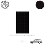 LUXE SUEDE CUSTOM HEADLINER COVER FOR VOLKSWAGEN TYPE 3 2-DOOR ESTATE 1961-1973