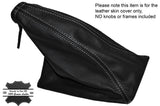 WHITE STITCH LEATHER HANDBRAKE GAITER FITS TOYOTA LAND CRUISER LJ70 1984-1990