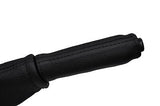 black stitch FITS RELIANT SCIMITAR  LEATHER HANDBRAKE HANDLE COVER CUSTOM NEW