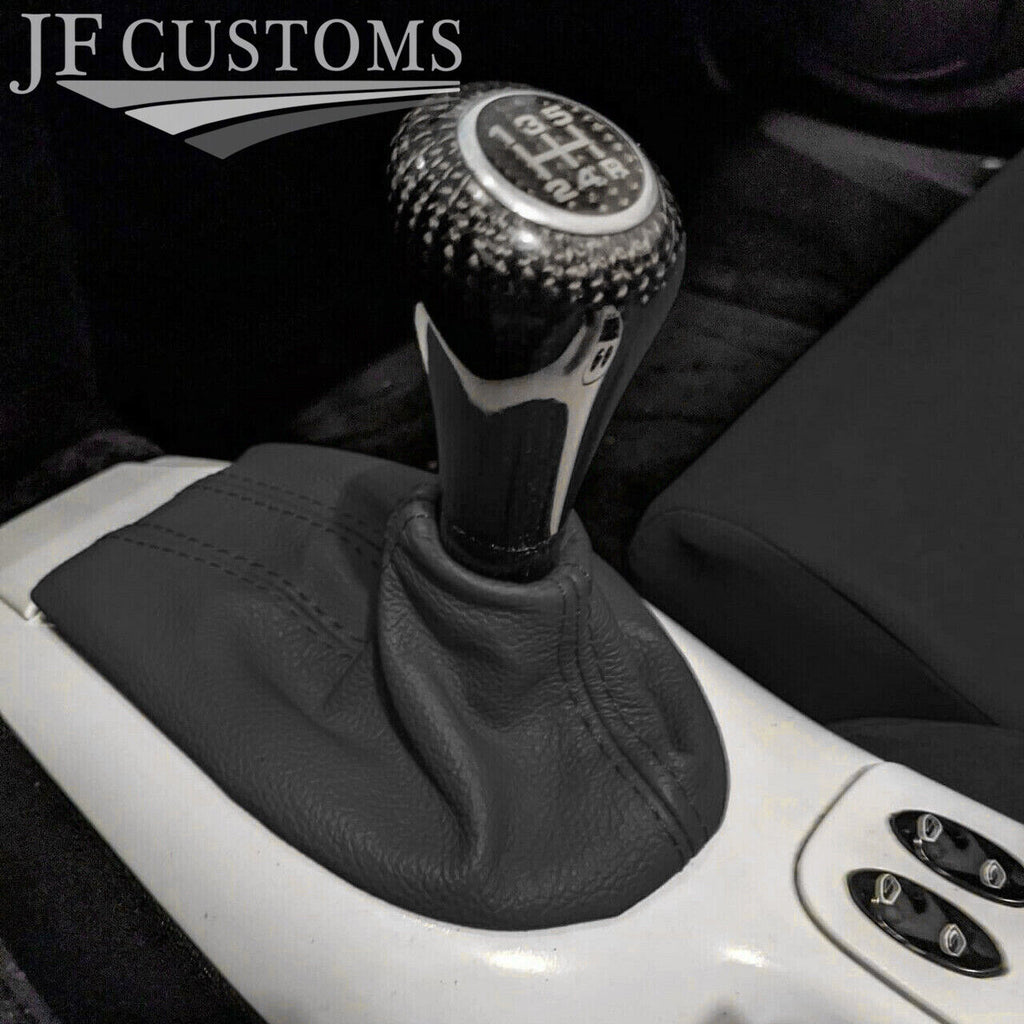 D GREY LEATHER GEAR GAITER FITS PORSCHE BOXSTER CARRERA 911 996 986 97-04