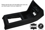 BLACK STITCH CONSOLE GEAR SURROUND LEATHER COVER FITS ALFA ROMEO ALFASUD TI