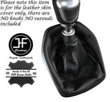 BLACK STITCH LEATHER GEAR GAITER FOR FORD TRANSIT COURIER TOURNEO COURIER 14-16