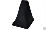FITS AUDI 80 1986-1995 GEAR GAITER REAL BLACK 100% LEATHER CUSTOM NEW MADE IN UK