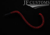 RED STITCH EMBOSSED LEATHER  HEADREST HOOK FOR BMW MINI R55 R56 R57 07-14 JF1
