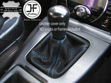BLUE STITCH FOR MAZDA MX5 MK1 89-97 LEATHER GAITER GEAR SHIFT BOOT CUSTOM MADE
