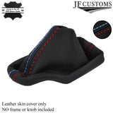 RED & TRI STITCH LEATHER GEAR GAITER COVER FITS BMW Z3 95-02 AUTOMATIC