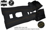 YELLOW STITCH CENTRE CONSOLE TUNNEL REAL LEATHER COVER FOR HONDA S2000 AP1 99-03