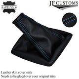 L BLUE STITCH FOR MERCEDES SPRINTER MK2 II 2006-2015 GEAR STICK GAITER LEATHER