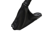 black stitching FITS VAUXHALL INSIGNIA 08+ LEATHER HANDBRAKE GAITER CUSTOM NEW