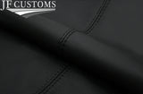 BLACK STITCH LEATHER FRONT DOOR ARMREST COVERS FOR BMW F32 F33 F82 F83