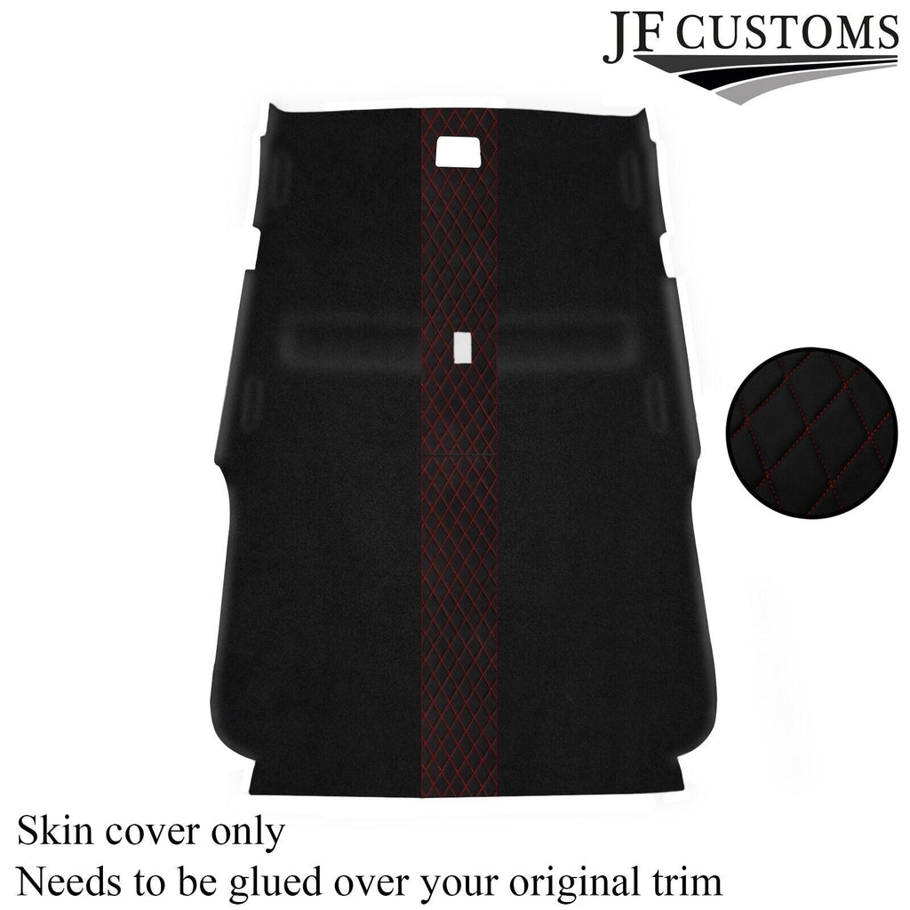DSG2 RED STITCH SUEDE HEADLINER COVER FOR LAND ROVER FREELANDER 1 97-06