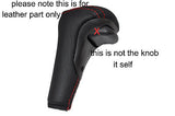 RED STITCH FITS RANGE ROVER P38 HSE DSE AUTOMATIC VOGUE LEATHER GEAR KNOB COVER