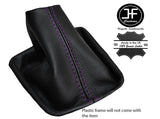 PURPLE STITCH FITS BMW E36 E46 1991-2005 3 SERIES REAL LEATHER GEAR SHIFT BOOT