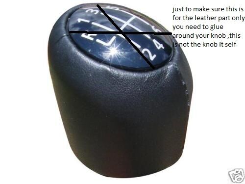 FITS RENAULT LAGUNA BLACK GEAR KNOB COVER FOR DIESEL CUSTOM NEW MADE IN UK