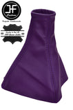 PURPLE REAL LEATHER MANUAL GEAR STICK GAITER FITS OPEL VAUXHALL CORSA C 00-06