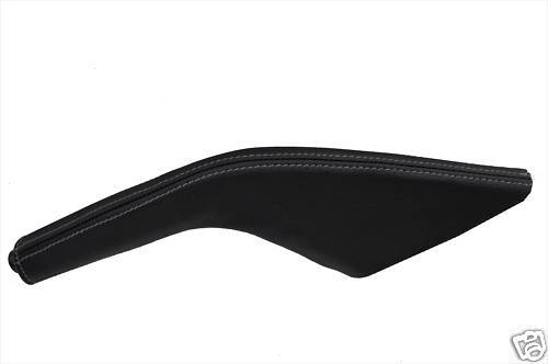 FITS PORSCHE BOXTER 996 986 HANDBRAKE GAITER GREY STITCH CUSTOM NEW MADE IN UK