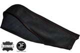 RED STITCHING LEATHER SKIN HANDBRAKE GAITER FITS ASTON MARTIN VANQUISH V12