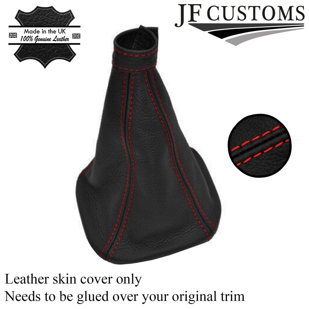 FITS IVECO DAILY VAN 99-06 GEAR GAITER LEATHER red stitch CUSTOM NEW MADE IN UK