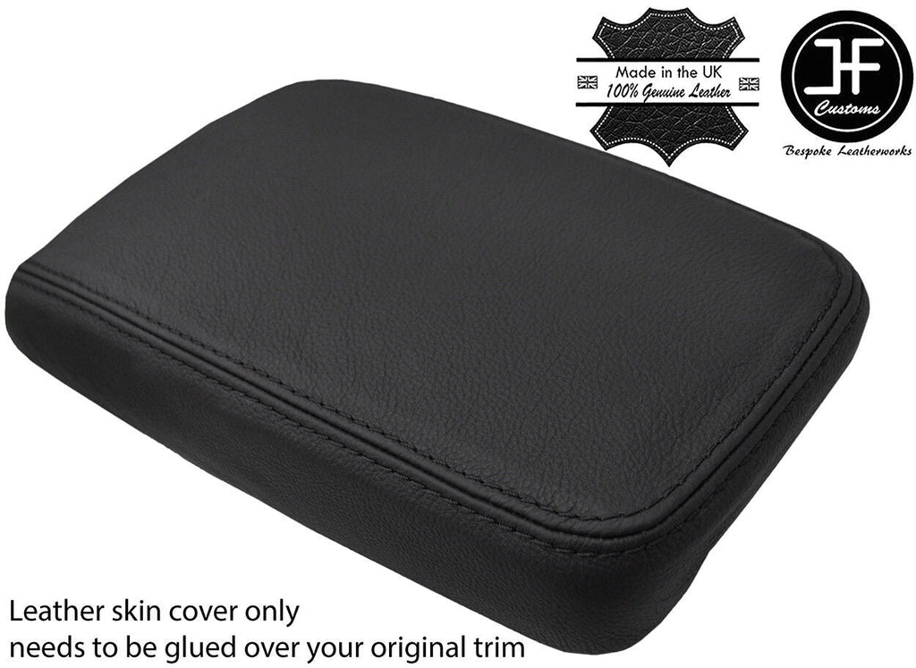 BLACK STITCHING ARMREST LID LEATHER COVER FITS MERCEDES GLA CLASS 2014-2018